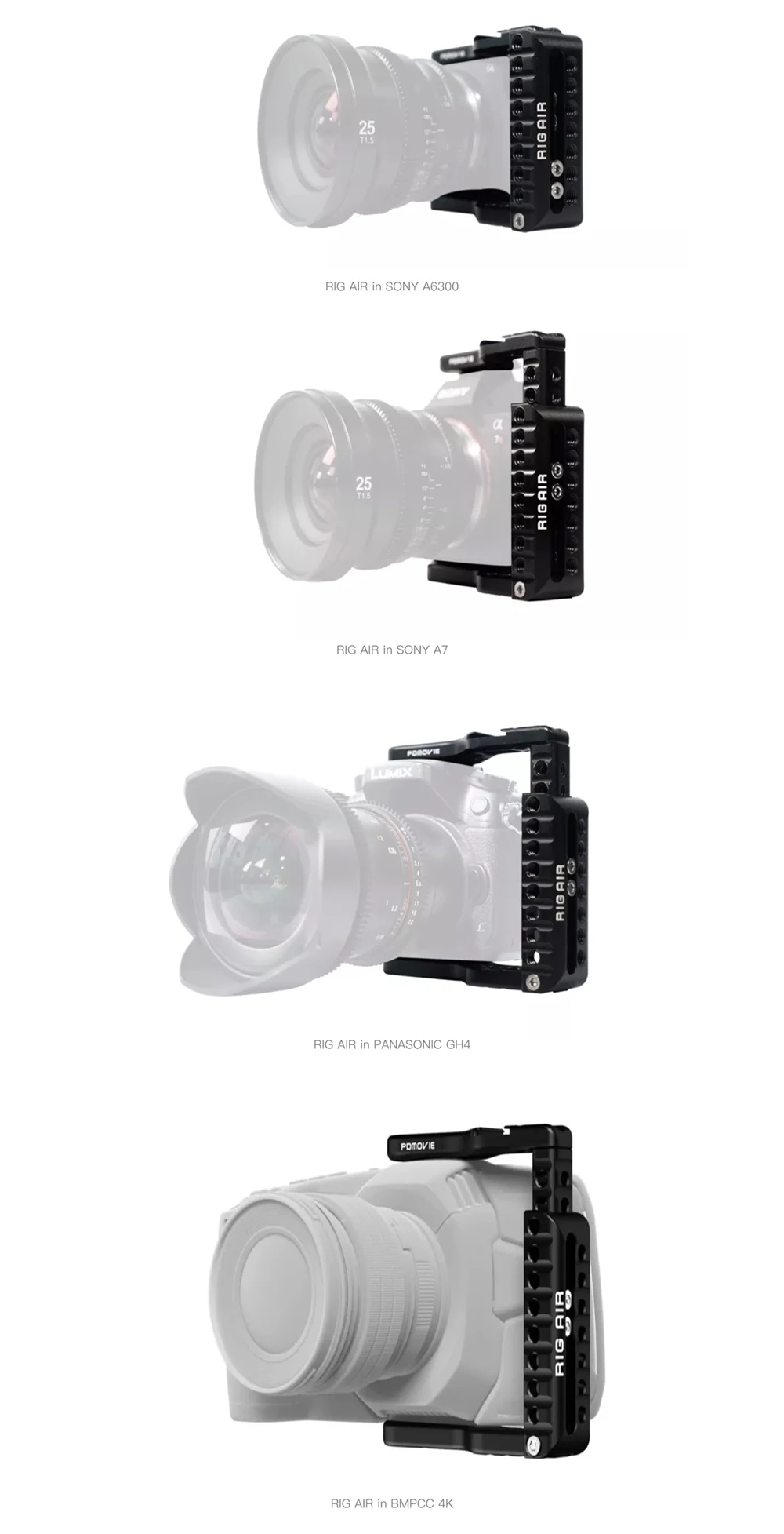 PDMOVIE Rig air half cage