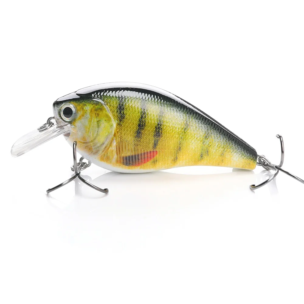 7 см 15 г Высокое качество Swimbait Crankbait жесткая приманка для рыбалки с 3d глазами Япония плавающий Поппер рыболовные воблеры хорватское яйцо - Цвет: COLOR E