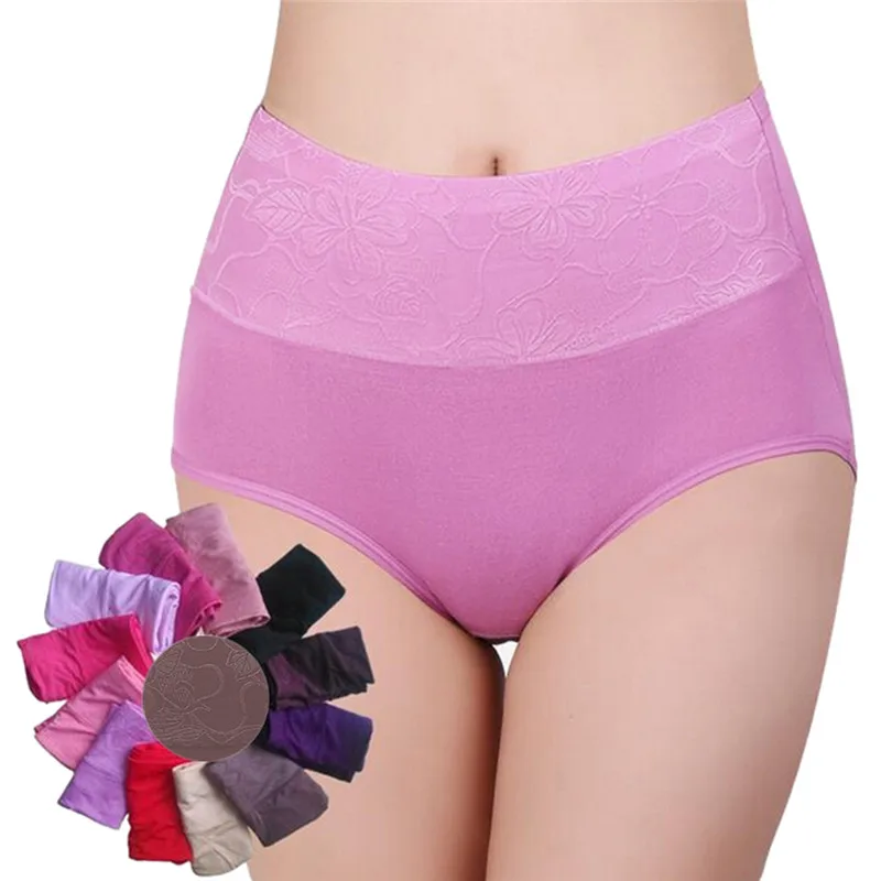 Female Underwear Women Modal Panty High Waist Breathable Trigonometric Panties Body Shaping Briefs Female Underwear Women Modal Panty High Waist Breathable Trigonometric Panties Body Shaping Briefs
