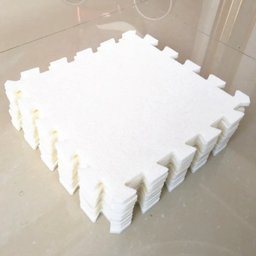 white foam mat