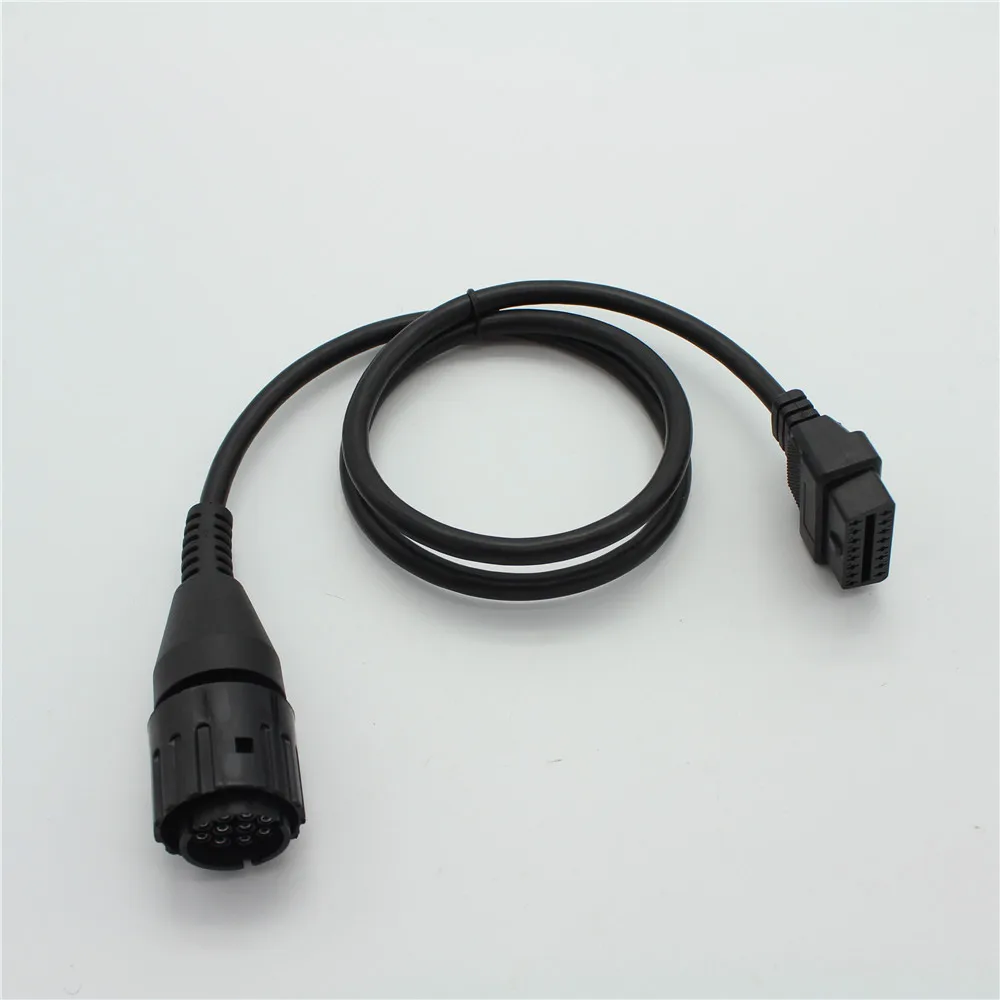 OBD2 Диагностический кабель для BMW ICOM D кабель для мотоцикла диагностический кабель 10 Pin адаптер для 16pin ICOM A3 A2 инструмент