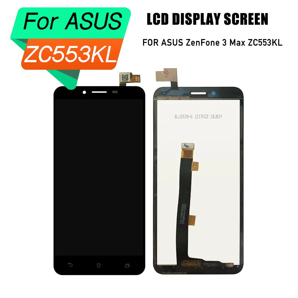 

LCD screen for ASUS ZenFone 3 Max ZC553KL lcd display digitizer screen frame assembly for ZC553KL lcd display frame