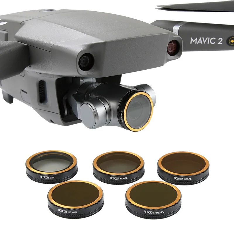 Drone Filter ND-PL CPL-PL Adjust Neutral Density Filter ND4 ND8 ND16 ND32 CPL HD Filter For DJI Mavic 2 pro Drone Accessories 1 (1)
