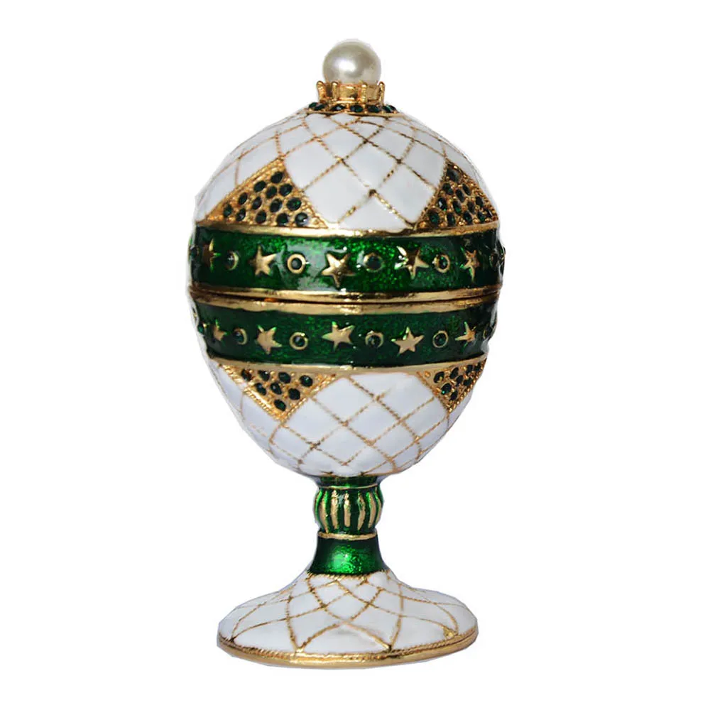 TBP1572GR-Easter egg trinket box
