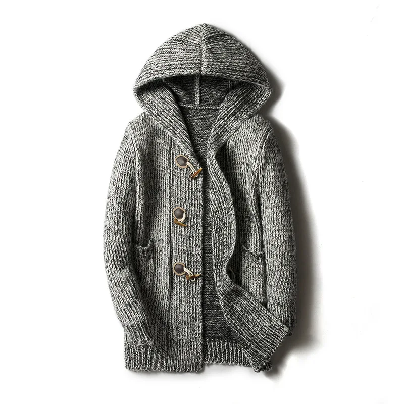 

New Men's Medium and Long Knitted Sweaters, Open Shirts, Sweaters, Men's Sweaters