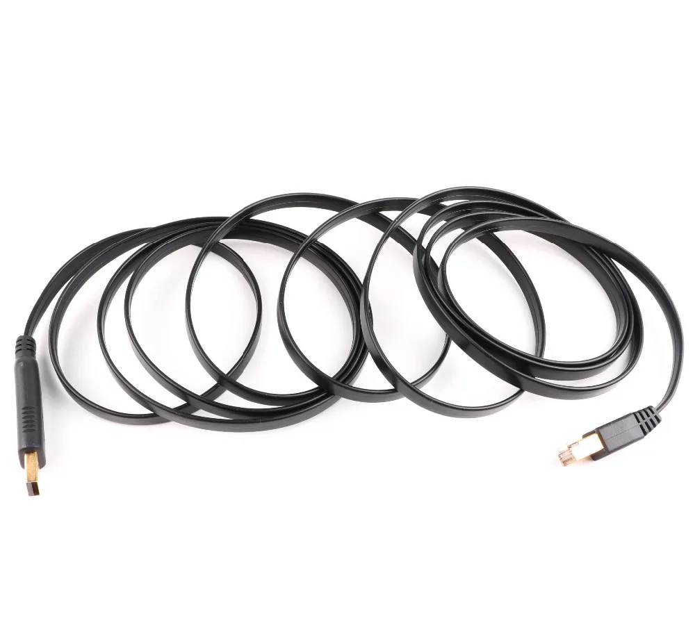 FTDI USB к RJ45 консольный кабель Золотая заглушка адаптер для Huawei Cisco маршрутизатор