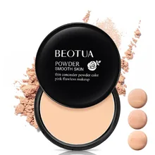 Мягкая полупрозрачная компактная прессованная пудра для лица, контурная палитра, финишная пудра, установка макияжа, голая минерализация, косметика