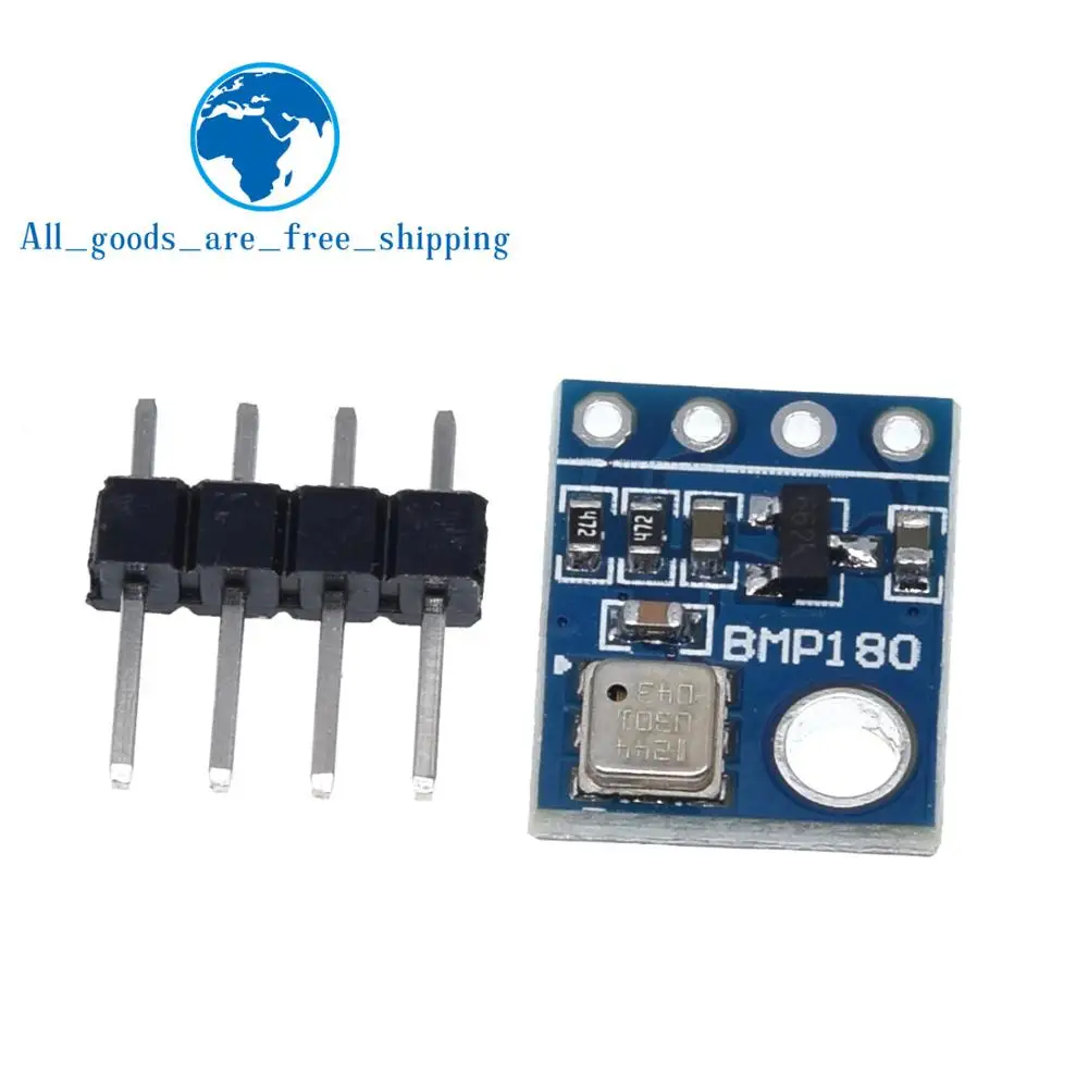 

TZT GY-68 BMP180 GY68 Digital Barometric Pressure Sensor Board Module compatible with BMP085 For Arduino