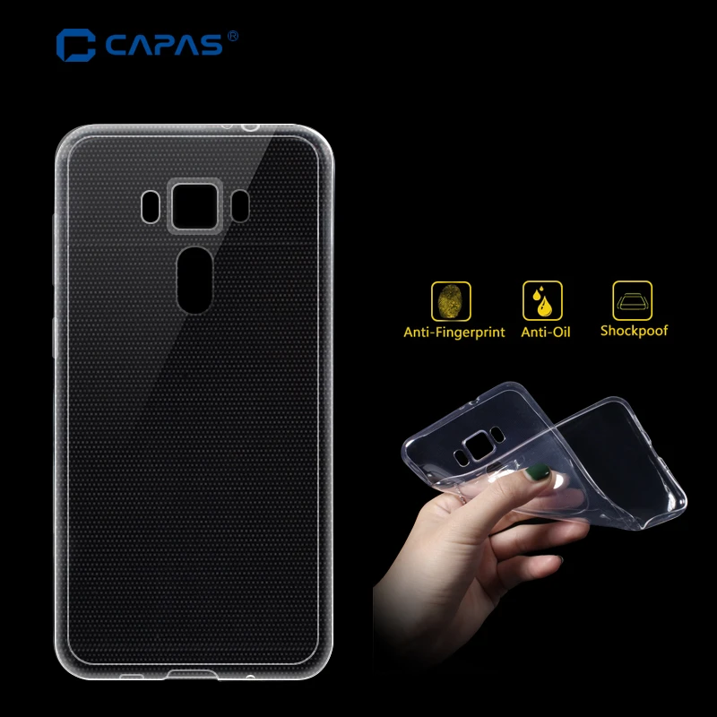 Чехол для ASUS ZenFone 3 ZE552KL прозрачный мягкий силиконовый чехол из ТПУ Для Zenfone ZE520KL