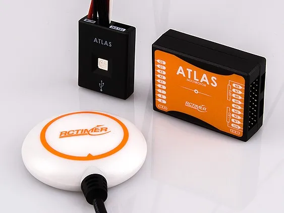 Rctimer ATLAS система управления полетом включает GPS и светодиодный модуль|control system|flight