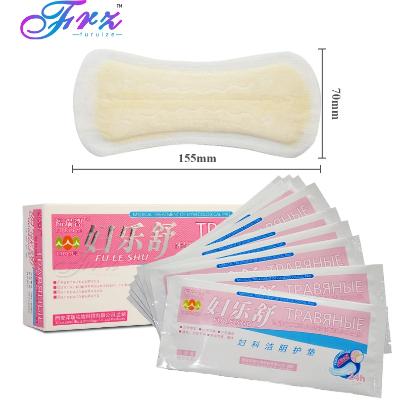 10pcs Herbal Pads Feminine Hygiene Fuleshu tampons Pads For Women Health natural herbars panty liner towel Gynecological pads