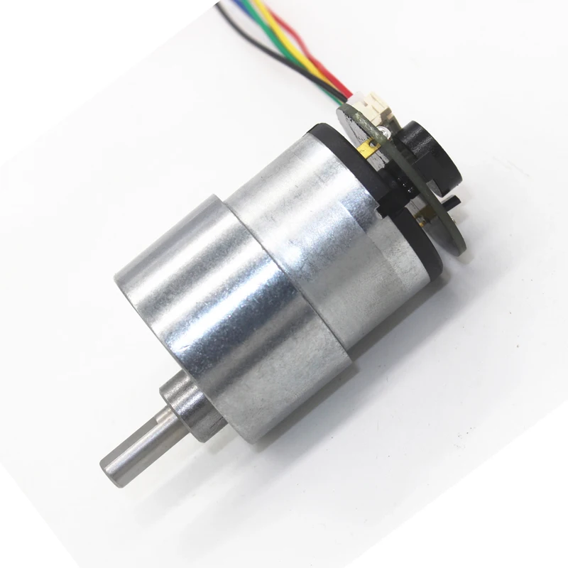 

DC geared motor JGB37-520 with coded Hall encoder, self-balancing dolly motor