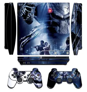 

Aliens 257 Vinyl Skin Sticker Protector for Sony PS3 Slim PlayStation 3 Slim and 2 controller skins Stickers