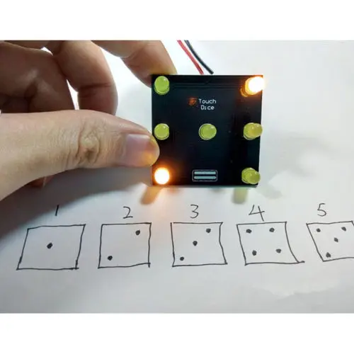 Dykb Touch Key Dice упражнения для начинающих креативные электронные тренировки