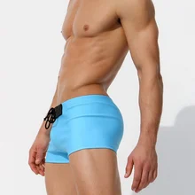 Купальники мужские сексуальные спортивные мужские плавки Горячая купальный костюм Zwembroek Heren Sunga купальный костюм мужские сексуальные трусы