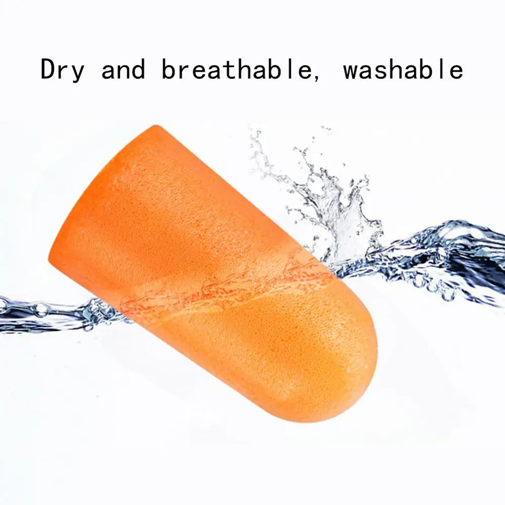 

2019 Hot Sale 10 Pairs Ultra Soft Foam Earplugs Tapered Comfortable Ear Plugs for Travel Sleeping Snoring Noise Reducing