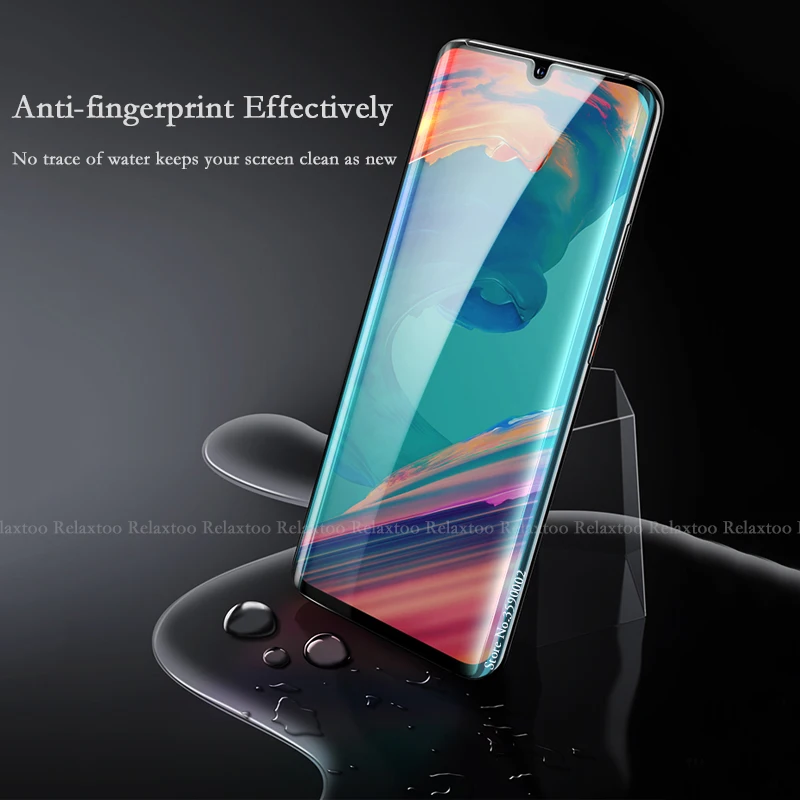5D Curved Edge Tempered Glass For Huawei P30 pro Case Screen Protector On For Huawei P30 Lite Light P 30 P30pro Protective Film