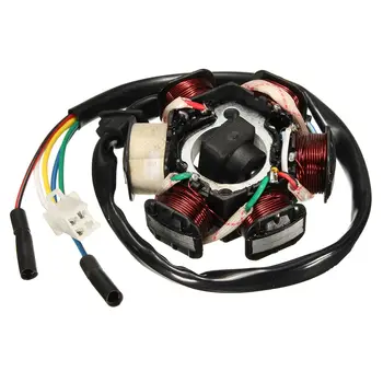 

Motorcycle6 Pole Stator Plate Magneto Generator Coil for 110cc 125cc 150cc Pit Dirt Bike Quad for SUZUKI GY6-125