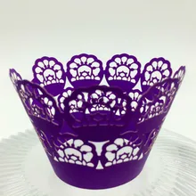 Модные 100 шт./компл. Европейский Стиль полые Формы для кексов Бумага виноград кружева оберточная бумага для торта украшение для вечеринки в день рождения 5z-SH174