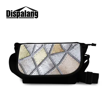 

Dispalang Brand Messenger Bags Metal Pattern Handbag Printing Large Capacity Shoulder Bags Canvas Crossbody Bags for Men