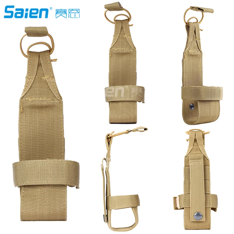 Nylon Tactical Hiking Molle Bottle Holder Belt Bottle Carrier Pouch Bag for Outdoor Sports