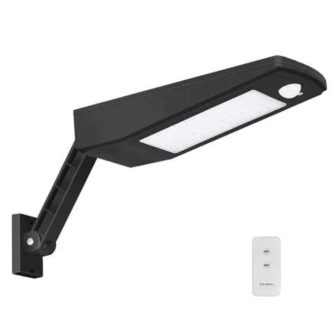 Emissores de Luz de Segurança Solar ao ar Parede de Luz Anoitecer ao Amanhecer Sensor de Movimento da Lâmpada com Controle Remoto sem Fio Diodos Livre Levou Iluminação Noturna 48 900lm