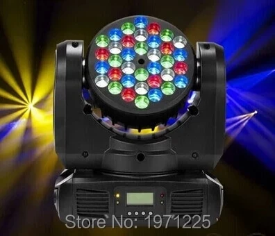 

LED Beam 36x3W Moving Head Beam Light 36x3W LED beam party lights with dmx 9/16 cnahhels