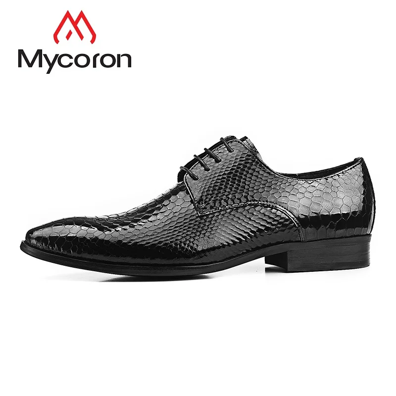 Mycoron Роскошные модные брендовые ручной змеиной блестящие лакированные из