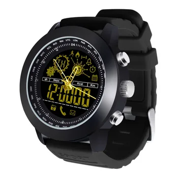 

ABAY 2018 DX18 Smart Sports Waterproof Watch Bracelet Bluetooth FETN Screen iOS Android Alarm Clock Data Synchronization