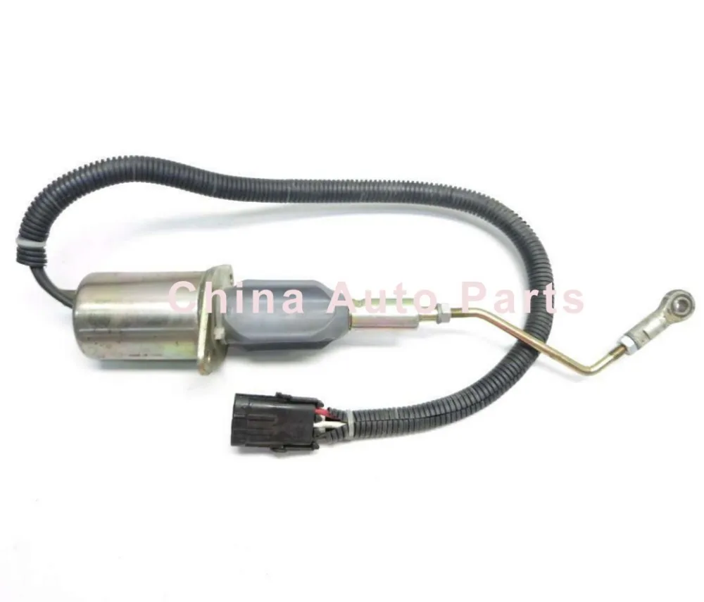 5.9L 8.3L DIESEL FUEL SHUT OFF SOLENOID 3935456 SA 4762 12 Woodward