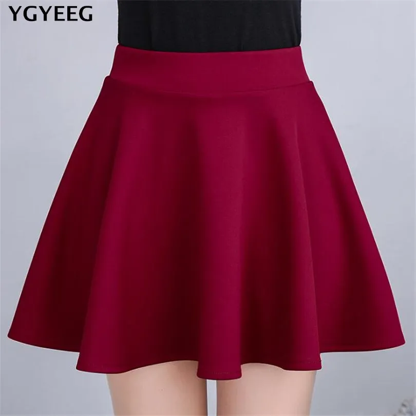 YGYEEG 2018 New Fashion Hot Sexy Women Skirts Pleated 11 Colors High ...