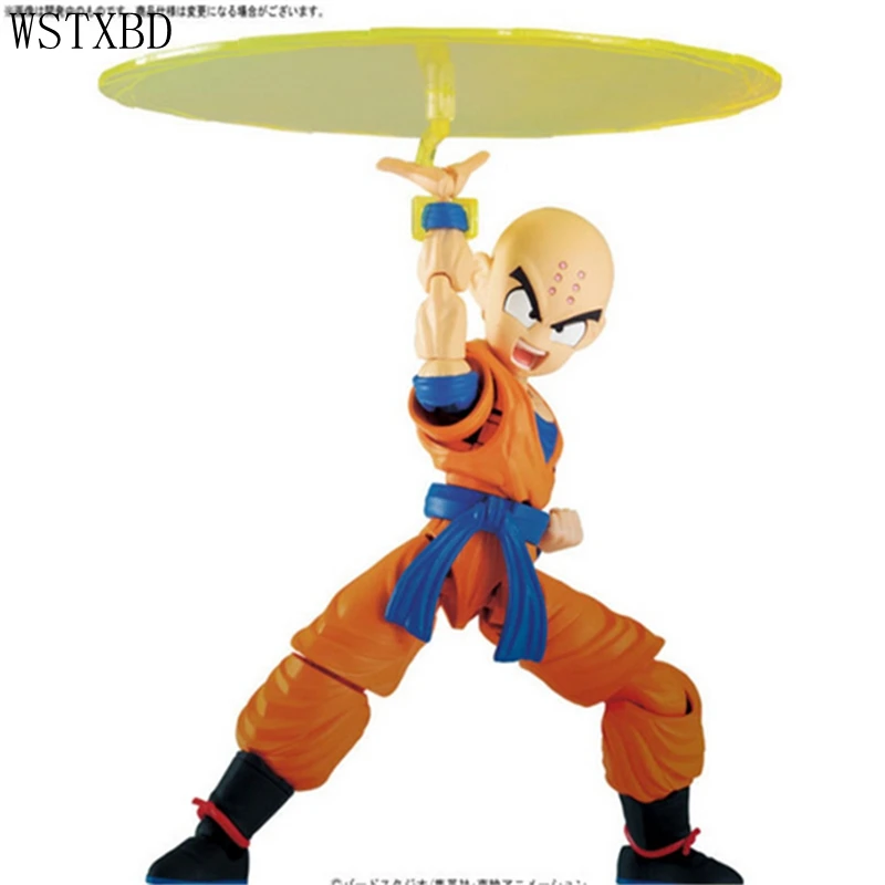 

WSTXBD Original Dragon Ball Z DBZ Standard Krillin PVC Figure Brinquedos Dolls Toys Figurals