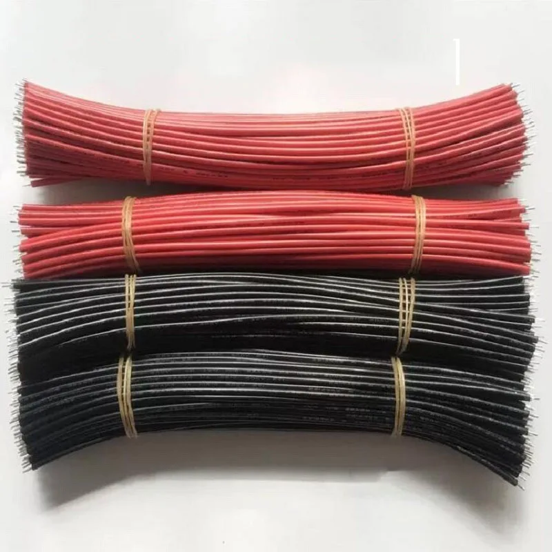 

26AWG length 250MM high temperature voltage 150 degree 3KV silicone wire x1000