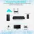 8-портовый гигабитный сетевой Коммутатор Ethernet Smart Desktop Switch 10/100/1000 Мбит / с Fast Vlan Gigabit Ethernet Network Switch Lan Hub