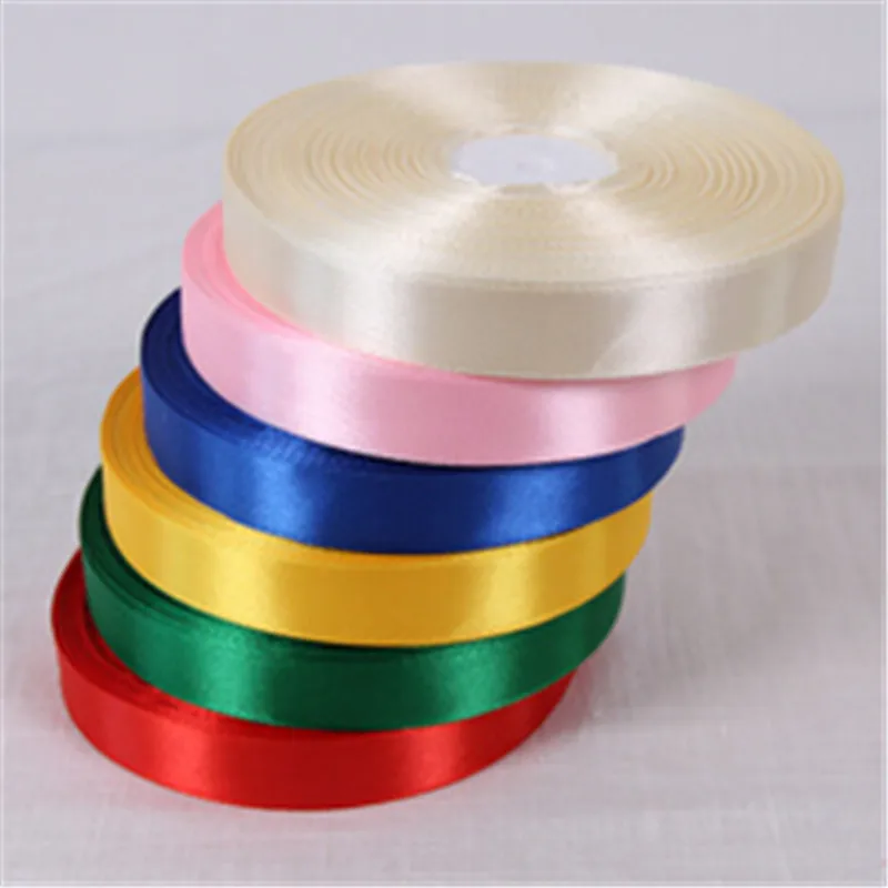 

25 Yards of Silk Ribbon 6 Mm 22 Meters Wedding Party Decoration Invitation Card Gift Wrapping Scrapbooking