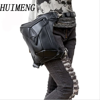 

HUIMENG NEW Men Waist Pack Leg Bag Waterproof Waistpack Motorcycle Fanny Pack Drop Belt Pouch Fanny Pack Waist Belt Bag stock