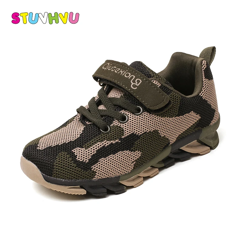 Boys Youth Athletic Shoes Outdoor Sneakers Casual Trainers Sports Breathable New