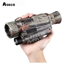 Askco инфракрасный телескоп ночного видения военный тактический Монокуляр мощный HD цифровой ночного видения Монокуляр Телескоп Охота