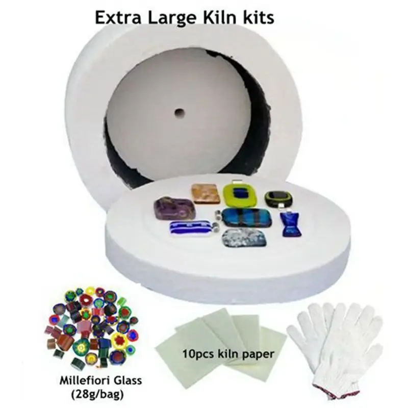 

Low Price Wholesale 4pcs Tools in 1 Professional Microwave Kiln Kit For DIY Jewelry Glass Fusing