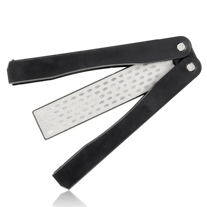 5" Diamond Knife Sharpener Stone For Camping Double Sided ...