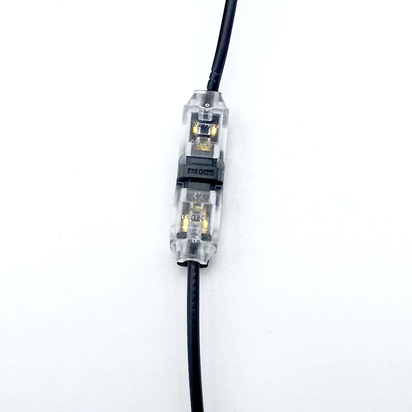 5 шт. H форма Быстрый соединительный провод монтажный Электрический разъем для 2 Pin 22-20 AWG для светодиодов ленточный кабель обжимные клеммные блоки проводник