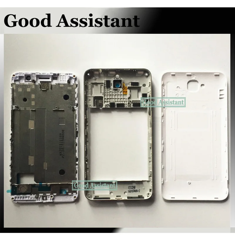

LCD Faceplate Frame Front Middle Frame Housing Battery Door Back Cover Housing Case For Huawei Y6Pro TIT-U02 Y6 Pro TIT-AL00