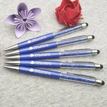 Bullet metal capacitive touch pen 20pcs/lot stylus screen for phone, tablet, laptop,built-in ballpoint pen 2 in 1 for meeting vakind 1pcs universal metal mini capacitive touch stylus pen for phone tablet laptop capacitive touch screen devices
