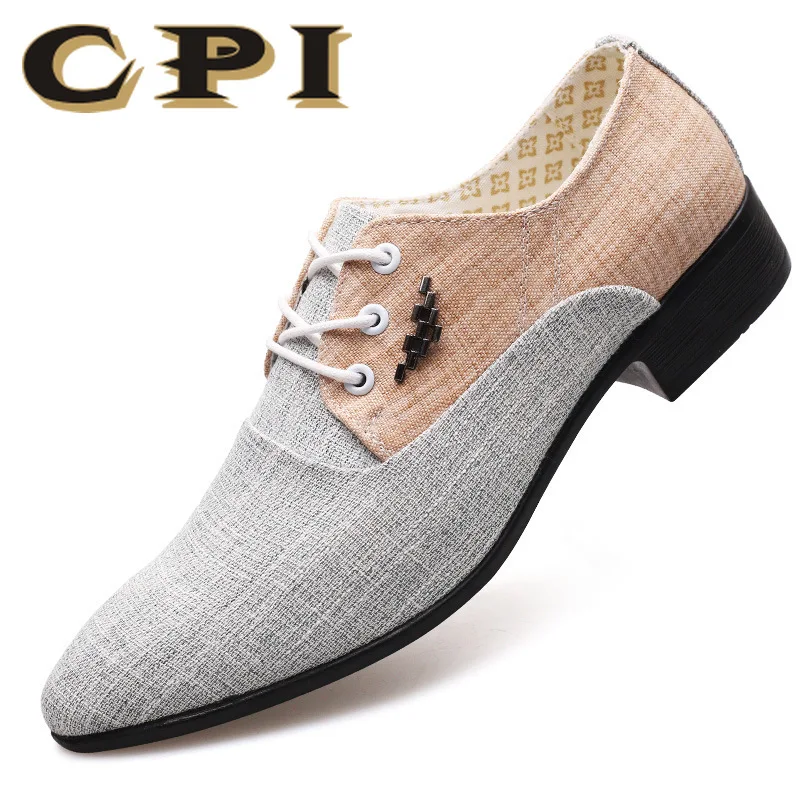 

zapatos hombre vestir Men wedding canvas Casual Shoes Breathable canvas Leather Loafers Mens Flats Shoes chaussures hommes AA-61