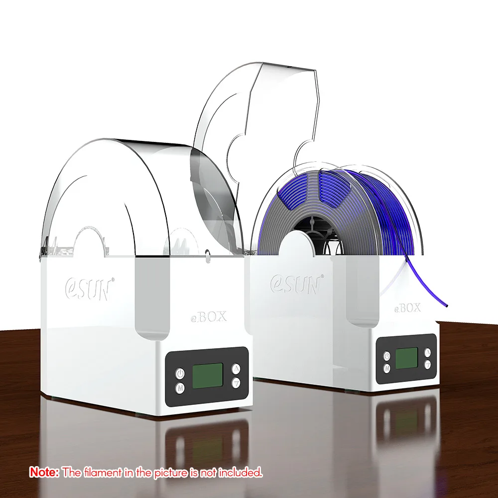 ESUN eBOX 3D печатная коробка для хранения филаментов хранение филамента сухое Измерение веса нити