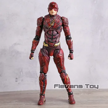 

Justice League The Flash Action Figure Play Arts Kai Collection Model Toy Birthday Gift