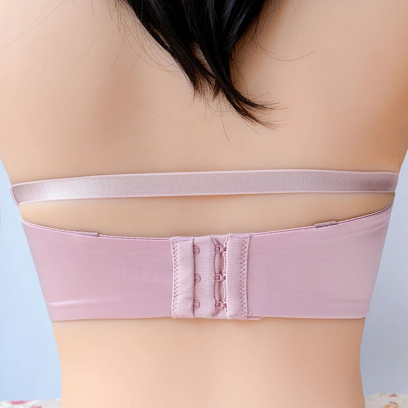 Sexy Women Underwear Bralette Push Up Bra Wire Free Invisible Bra Top Strapless Lace Lingerie Seamless Non-slip Brassiere best bras for women