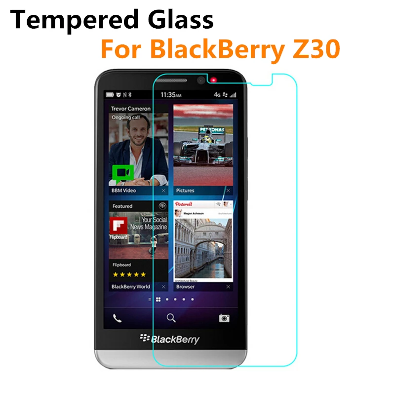 

2 Pcs Premium Tempered Glass for BlackBerry Z30 Screen Protector, 2.5D 0.3mm 9H for Blackberry Z30 Protective film, 5.0 inches