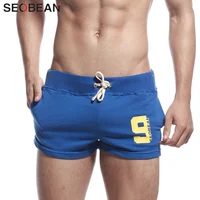 Seobean Mens Casual Shorts Cotton Fitness Sweatpants Short Summer Jogger Shorts Men Homewear Hot Gym Shorts 4