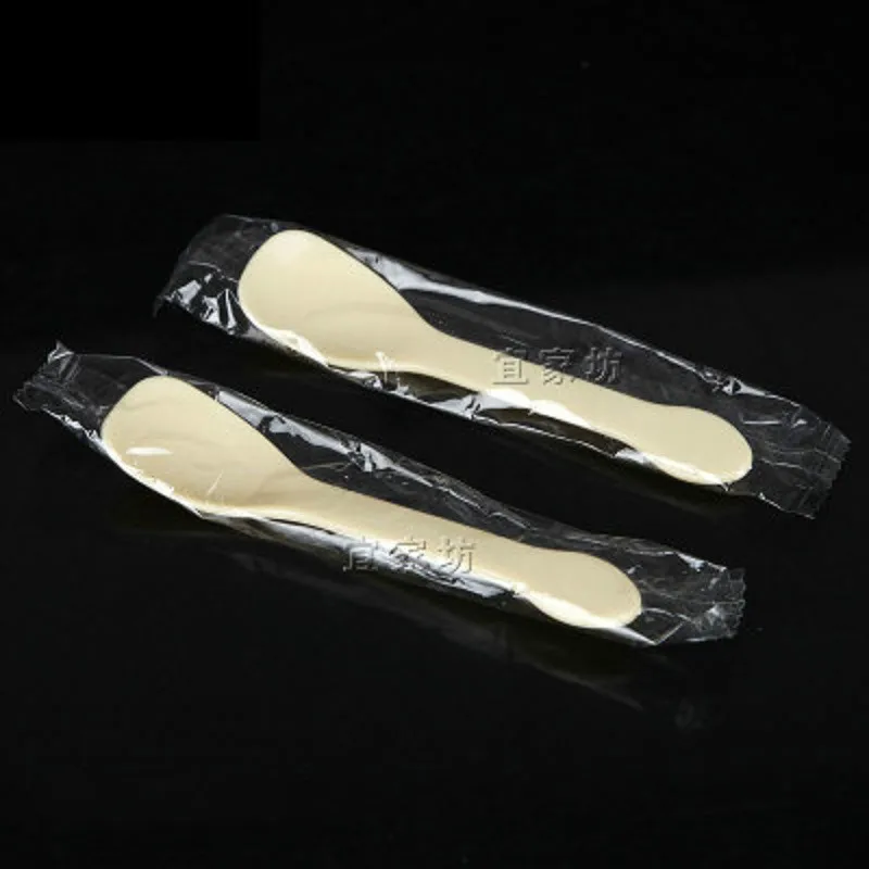 Free shipping spoons plastic PP made eco friendly stocked Individually